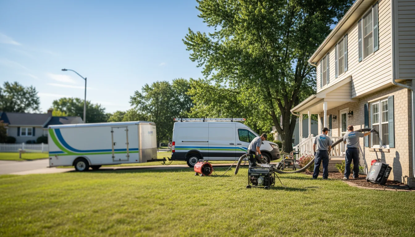 Flooded Basement Restoration And Cleanup With Repair in Glen Arbor, MI near me